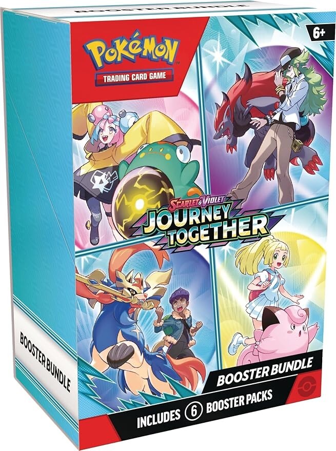 POKÉMON JOURNEY TOGETHER BUNDLE 6 BUSTE – ENG – SEALED