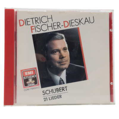 Dietrich Fischer-Dieskau - Franz Schubert 21 Lieder CD EMI Studio - sehr gut