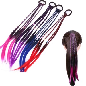 Fashion Hair Rope Ribbon Hair Tie Kids Girls Elastic Rubber Hair
