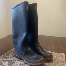 Vintage LaCrosse Rubber Boots Mud Rain Work Shoes Size 6