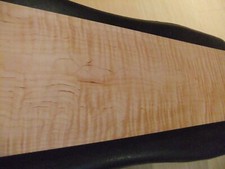 Wide Extreme Figured Curly Tiger Maple Board Wood Lumber 8 1/8"X54" FREE SHIP 
