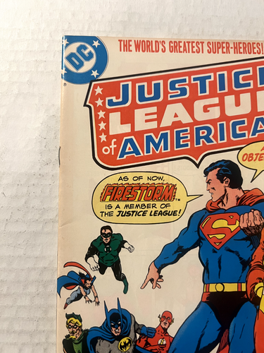 JUSTICE LEAGUE OF AMERICA #179 FIRESTORM JOINS JIM STARLIN COVER ART 1980 - Picture 3 of 6