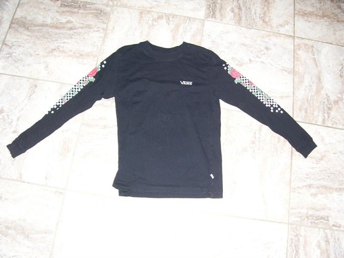 Vans T Shirt Size Small Womens Black 