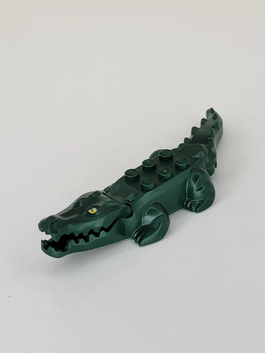 Lego Animal Aligator Crocodile Large Eyes Minifigure H2 eBay