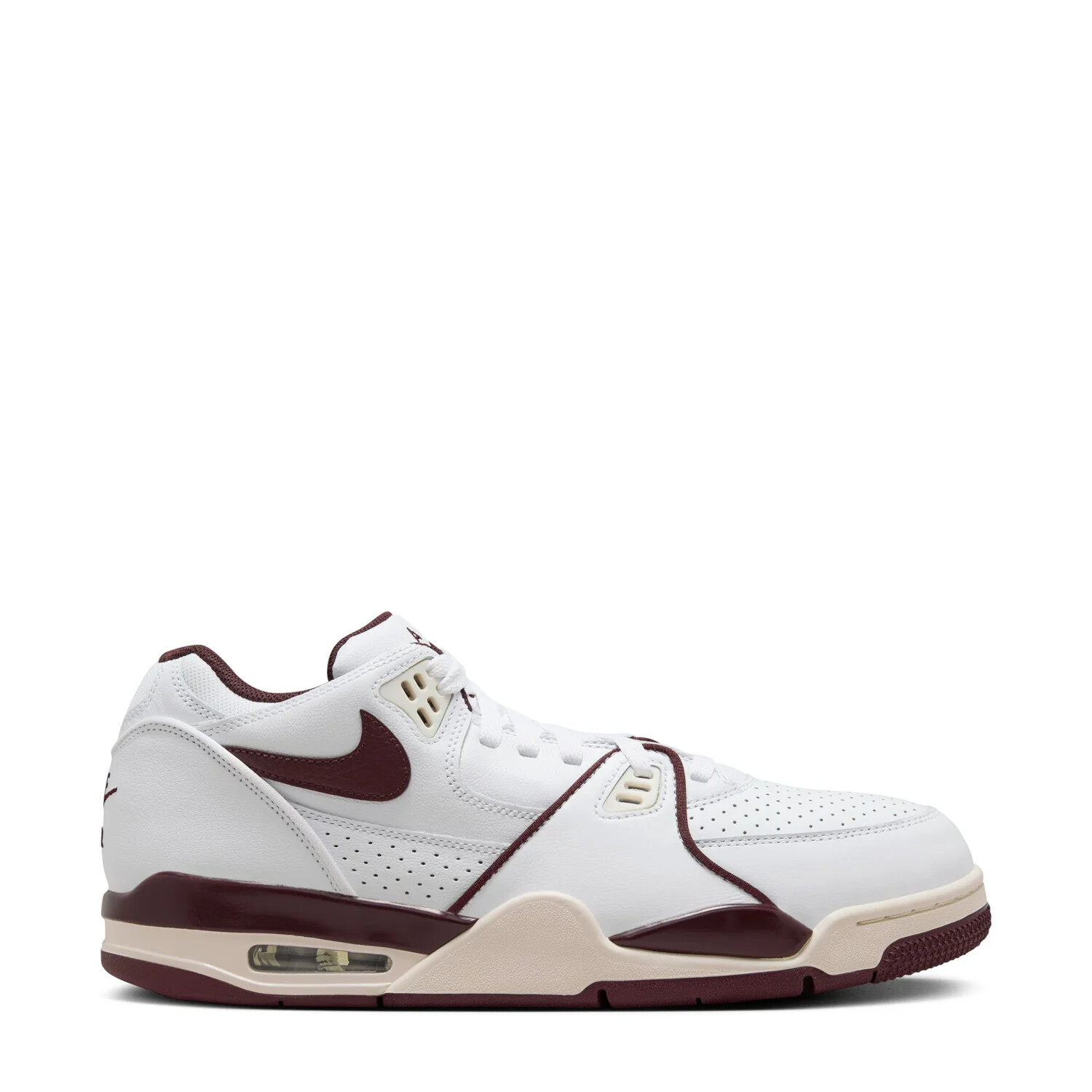 МУЖСКИЕ кроссовки NIKE Air Flight 89 LowFQ8256-100 Белый/бордовый Crush/Phantom
