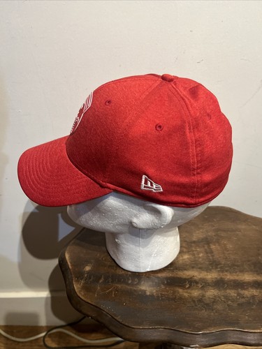 Medium to Large Cincinnati Reds New Era Flexfit Baseball Cap Hat Mr. Redlegs - Picture 3 of 9