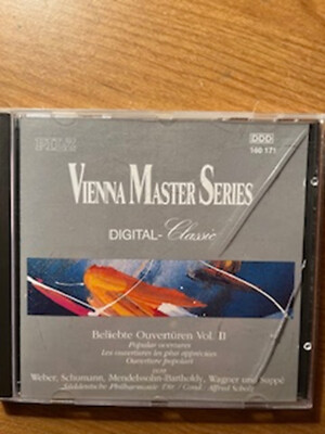 Beliebte Ouverturen Vol II:Vienna Master Series CD Tested-Rare!!!