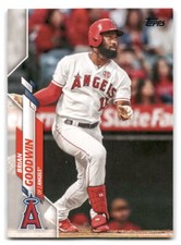 Brian Goodwin 2020 Topps Baseball #484 Los Angeles Angels