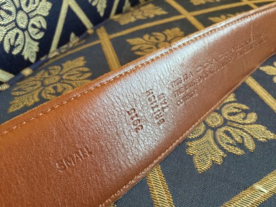 COACH Legacy BELT 3915 Glove Tanned Cowhide BRITISH TAN S COACH Legacy BELT #3915 Glove Tanned Cowhide Leather BRITISH  main image 4