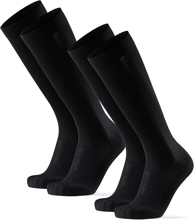 DANISH ENDURANCE Cotton Organic Compression Socks 14-18 mmHg UK 9-12 2 Pack B22R