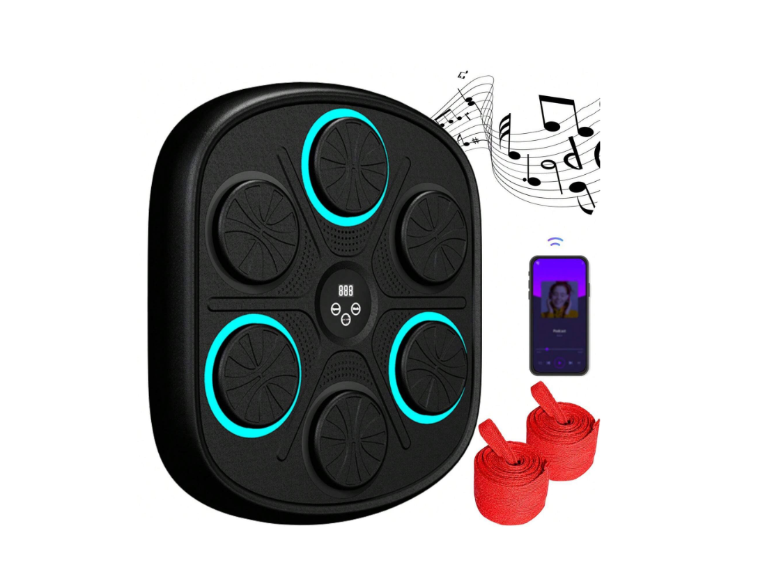 Smart Boxing Training Equipment,Electronic Music Boxing Machine, Adults And Kids