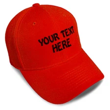 custom embroidered baseball caps for men personalized hats acrylic strap adjust