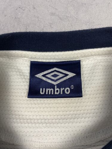 Umbro Inglaterra 1999 2000 2001 Home Fútbol Camiseta Camiseta Talla XL - Imagen 10 de 12