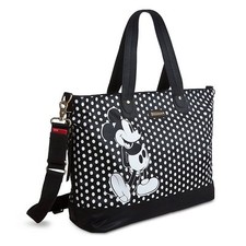 Storksak Disney Baby Mickey Mouse Diaper Bag Strollerstrap Shoulder Black White