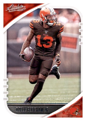 2020 Absolute Odell Beckham Jr NFL Base Card PWE Set Break Browns #29 - Picture 1 of 2