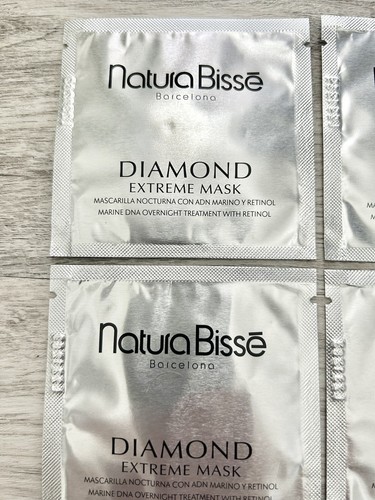 Mascarilla Natura Bisse Diamond Extreme 4 paquetes tratamiento ADN marino con retinol - Imagen 5 de 10