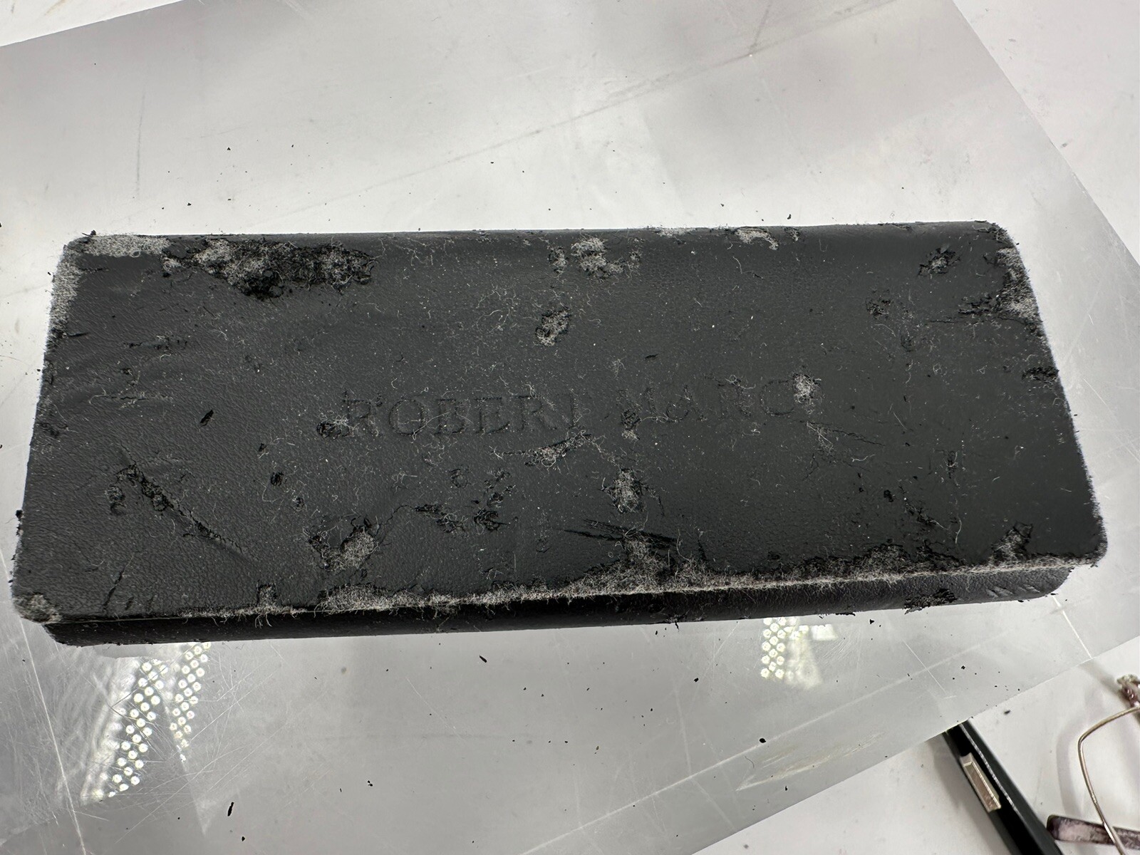 Vintage Robert Marc Rectangular Metal Sunglasses … - image 10