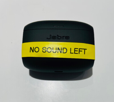 Jabra Elite Active 65T Wireless Bluetooth Earbuds-Black NOTE LEFT BUD NO  SOUND UK