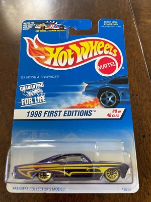 Hot Wheels 1998 First Editions New on Card Choose One or Multiples