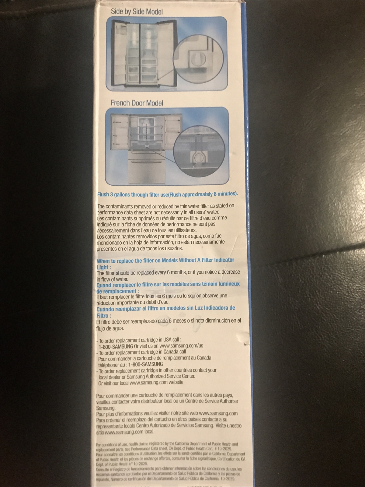 Samsung Da29 000b Refrigerator Water Filter Free Shipping Ebay