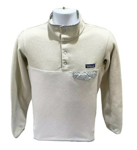 Synchilla Snap-T Fleece Pullover White 