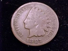 1887 Indian Head Cent, A nice Good grade coin.