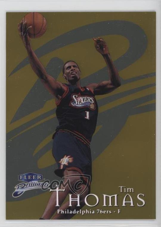 1998-99 Fleer Brilliants Gold /99 Tim Thomas #58G