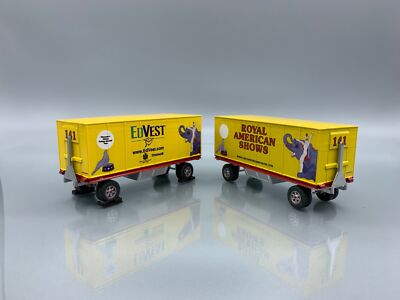 Circus World Museum #141 EdVest Royal American Shows Circus Wagon Kit HO Scale