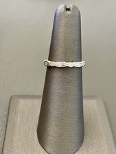 Platinum Diamond Eternity Band. Size 5.5 R119 