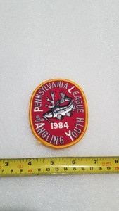1984 Pennsylvania League of Angling Youth Fishing Patch