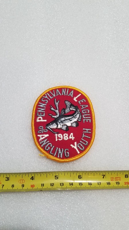 1984 Pennsylvania League of Angling Youth Fishing Patch