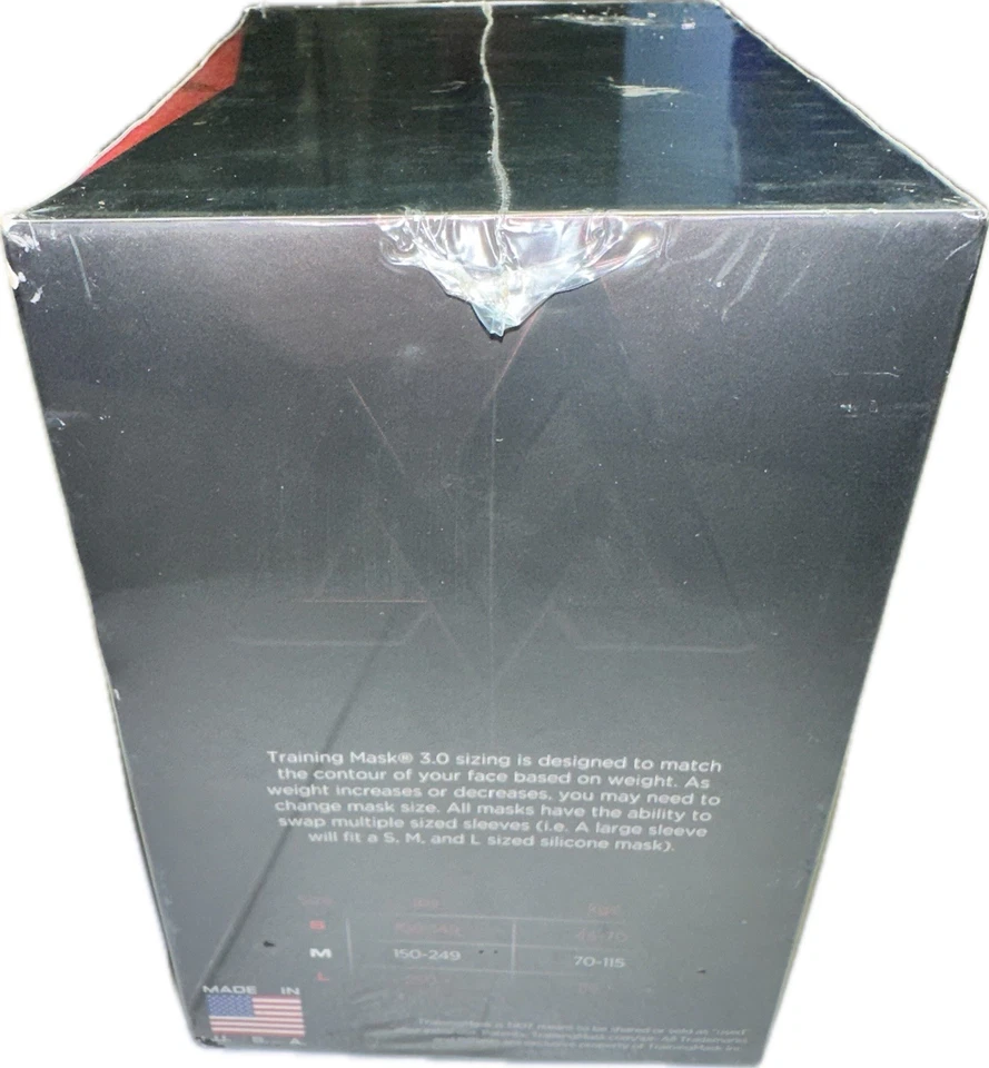 New In Sealed Box TrainingMask 3.0 Performance Breathing Training Mask - Image 4 of 4