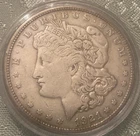 1921 S  Morgan SILVER Dollar  - From Old Coin Collection - Grandfather's Estate