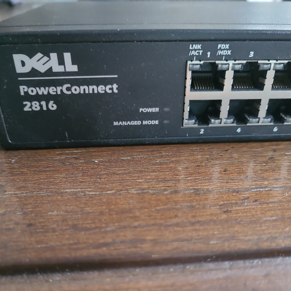 Tested & Working Dell PowerConnect 2816 16-Port Ethernet Network