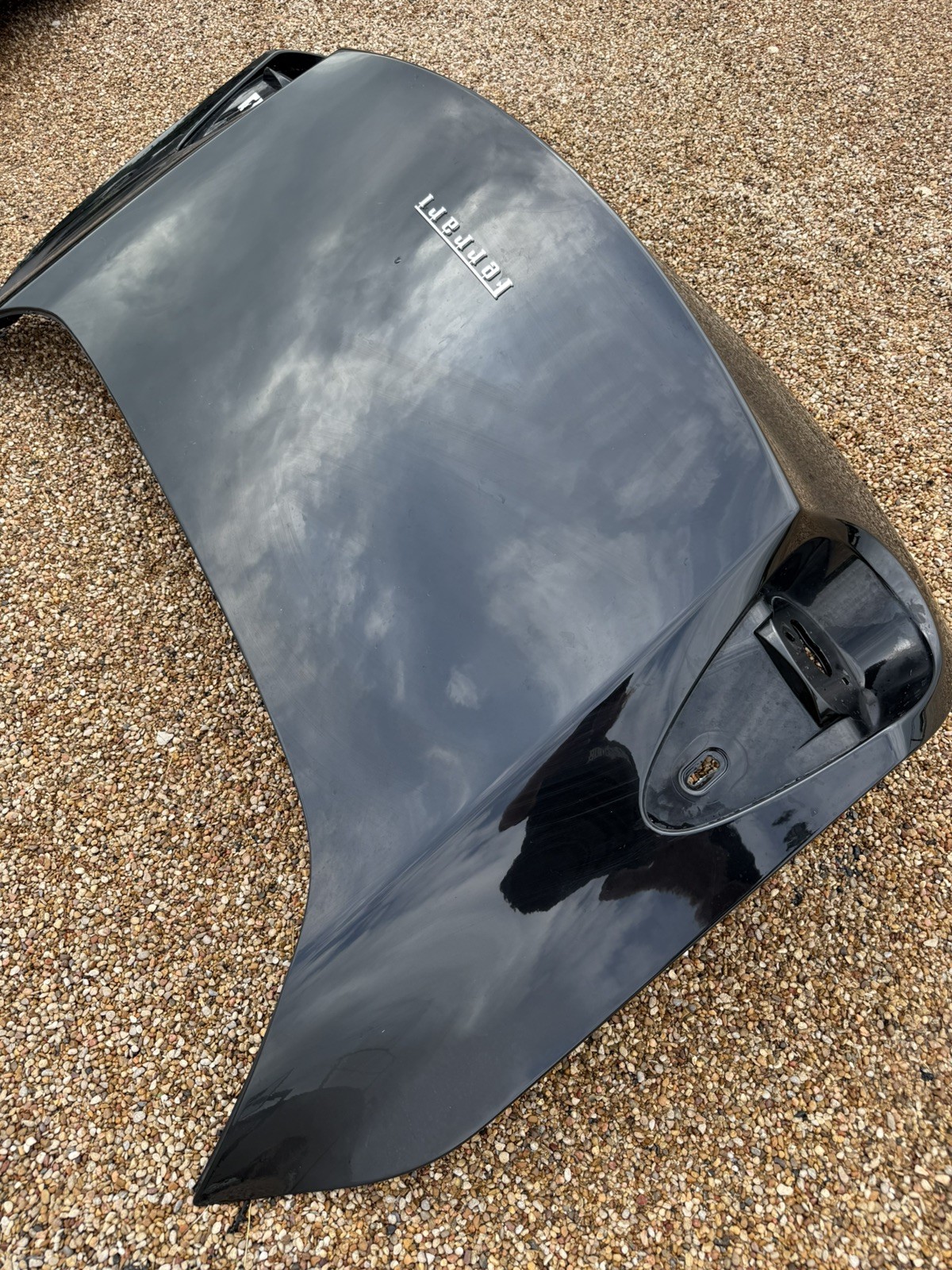 2010 FERRARI CALIFORNIA F149 OEM REAR TRUNK LID BONNET ASSEMBLY BLACK