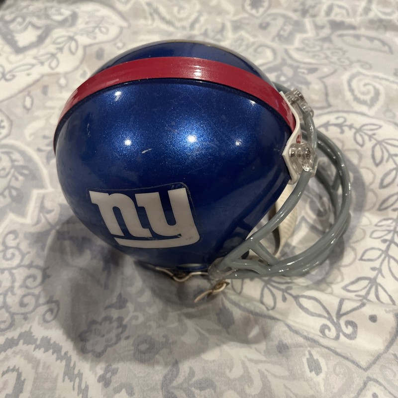 New York Giants Mini NFL Football Helmet Riddell  No Box