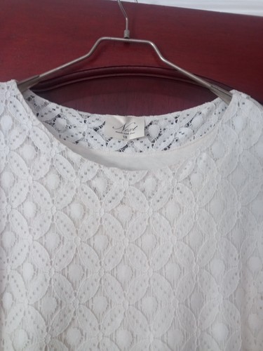 Next ladies lacy longline top size 18