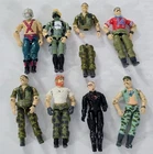S-933 VINTAGE 1980'S HASBRO GI JOE ACTION FIGURES FOR PARTS OR REPAIR