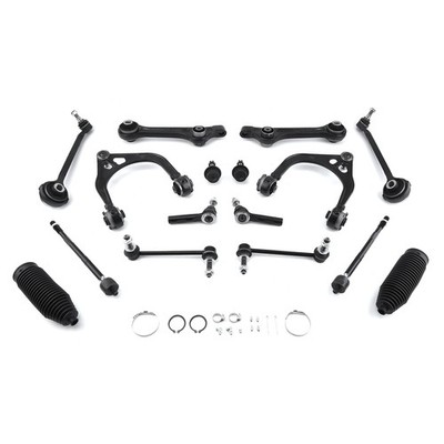 16x Front Control Arms Tie Rod Link For Dodge Challenger 2015 - 2019 V8 6.2l RWD