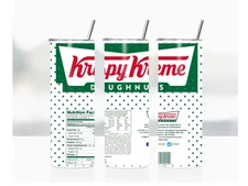 Krispy Kreme Doughnuts 20oz Skinny Tumbler