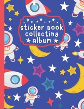 sticker book collecting album Awesome Blank Sticker Book for Collecting Stick...