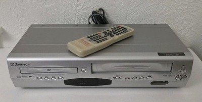 VTG Emerson EWD2203 DVD VCR Combo 4 Head VHS Player w/ Remote TESTED Working M51