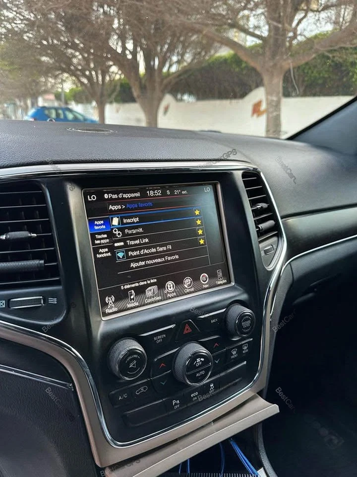 8.4" For Jeep Grand Cherokee 2014-2021 Carplay Android 14 Car Stereo Radio GPS Foto 3 de 4