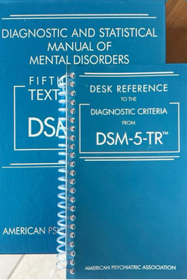 New DSM 5 TR Paperback  & Desk Reference Spiralbound Combo Pack