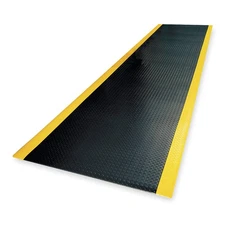 NOTRAX 419S0216BY Antifatigue Runner,Black,2ft. x 16ft. 5HA40