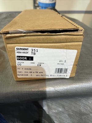 NEW Sargent Assa Abloy 351-UO-TB-EN Powerglide Universal Arm Door Closer