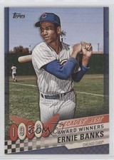 2020 Topps Decades Best Award Winners Blue Ernie Banks #DB-2 HOF k4s
