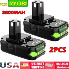 For RYOBI P108 18V One Plus High Capacity Battery Lithium-Ion p105 p102 P103