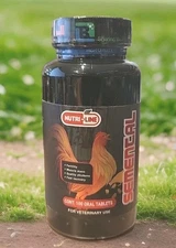 Semental Increase Fertility Supplements For Roosters/Gallos 100 Tabletas 