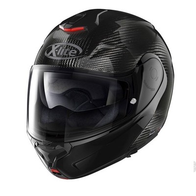 HELM ZUM ÖFFNEN NOLAN X-1005 ULTRA CARBON DYAD N-COM CARBON FARBE 1 SCHWARZ GLÄNZEND